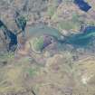 Oblique aerial view of the fish traps at Hairteabhagh, looking WNW.