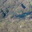 Oblique aerial view of the fish traps at Hairteabhagh, looking WNW.