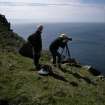 Working shot, RCAHMS St Kilda 2008.