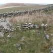 View of the bedbeuk at Munzie , looking north east.