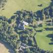 Oblique aerial view of Innes House, looking ENE.