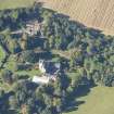 Oblique aerial view of Innes House, looking W.