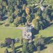 Oblique aerial view of Culloden House, looking WNW.
