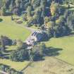 Oblique aerial view of Culloden House, looking W.