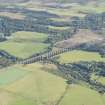 Oblique aerial view of Nairn Viaduct, looking ESE.