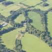 Oblique aerial view of Holme Rose House, looking W.