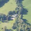 Oblique aerial view of Holme Rose House, looking W.