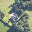 Oblique aerial view of Holme Rose House, looking E.