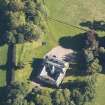 Oblique aerial view of Holme Rose House, looking E.