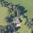 Oblique aerial view of Holme Rose House, looking NW.