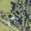 Oblique aerial view of Castle Grant North Lodge, looking NE.