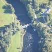 Oblique aerial view of Old Spey Bridge, looking ESE.