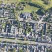 Oblique aerial view of Grantown on Spey High Street, looking ESE.