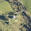 Oblique aerial view of Muckrach Castle, looking ESE.