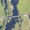 Oblique aerial view of Broomhill Bridge, looking ENE.