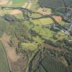 Oblique aerial view of Carrbridge Golf Course, looking SE.