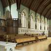 Organ and north side of nave from south west.