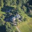 Oblique aerial view of House of Aquahorthies, looking NE.