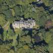 Oblique aerial view of Westhall House, looking WNW.