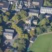 Oblique aerial view of the Old Public School and Gordon Schools, looking WNW.