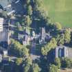 Oblique aerial view of the Old Public School and Gordon Schools, looking NNE.