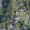 Oblique aerial view of Holy Trinity Episcopal Church, looking NNW.