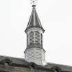 Detail of vent and weathervane.