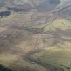 Oblique aerial view of Barnes Moss and Hare Cleuch rifle ranges near Stobs Camp, looking SE.
