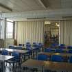 C Block, first floor. Classroom C217 & C219 with partition open.