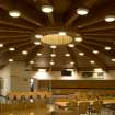 H Block, view of dining hall from west.