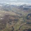 General oblique aerial view of Glen Shee, looking NW.