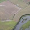 General oblique aerial view of the flooding along the River Earn at Masterfield, looking SSW.