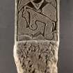 View of cross slab face b with Pictish symbols