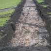 Trench 2, photograph from an archaeological evaluation at Alloa Academy, Stirling
