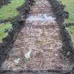 Trench 19, photograph from an archaeological evaluation at Alloa Academy, Stirling