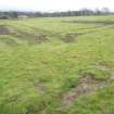 General site, post excavation, photograph from an archaeological evaluation at Alloa Academy, Stirling
