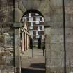 Western gateway, photograph from desk-based assessment and historic building survey of Fort House, Leith, Edinburgh