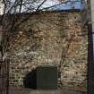 South boundary wall, east to west, photograph from desk-based assessment and historic building survey of Fort House, Leith, Edinburgh