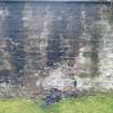 Area A boundary wall, internal, south to north, photograph from desk-based assessment and historic building survey of Fort House, Leith, Edinburgh