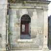 East guardhouse, north elevation, west end, photograph from desk-based assessment and historic building survey of Fort House, Leith, Edinburgh