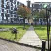 View of Fort House and Area D, photograph from desk-based assessment and historic building survey of Fort House, Leith, Edinburgh