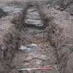 Record view, trench 2, photograph from desk based assessment and archaeological evaluation at Logie Green Road, Edinburgh