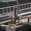 Water filtration plant. Detail of inlet valve to Filtration tank No.4