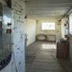 Interior. Water filtration plant. Control room to east of Settling tanks from north