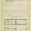 Plans and elevations of additions.