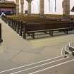 Chancel. View of stone floor.