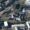 Oblique aerial view of Salisbury Green Hall of Residence, looking W.