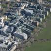 Oblique aerial view of the Quartermile Development, looking NE.