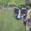 Oblique aerial view of Cargilfield School, looking ENE.