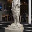 Ground floor. Entrance foyer. Shakespeare statue.